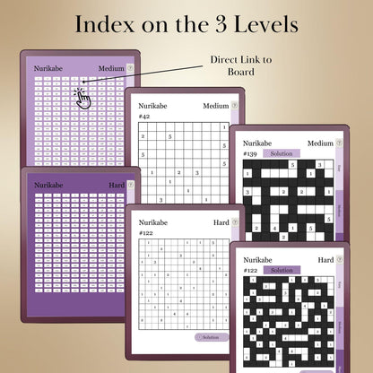 Kindle Scribe — Nurikabe Puzzle Book, 600 brain games