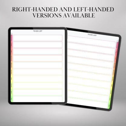 GoodNotes & Notability — To-Do Notebook Creator, custom hyperlinked task tracker