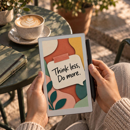 reMarkable Paper Pro Move — Funny Productivity Sleep Screens, papercut sticky notes