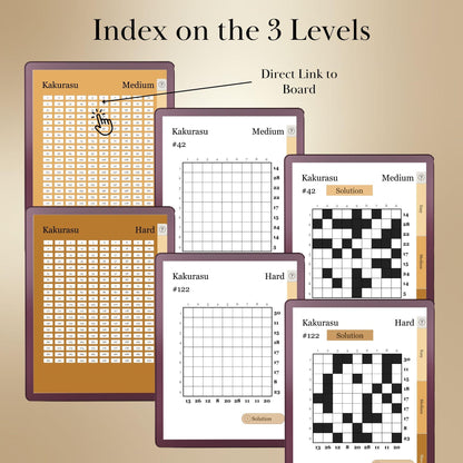 Kindle Scribe — Kakurasu Puzzle Book, 600 brain games